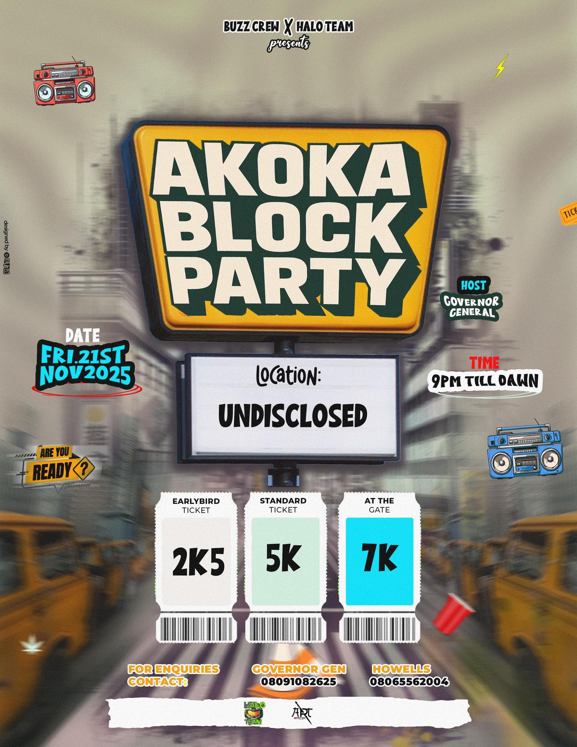 AKOKA BLOCK PARTY