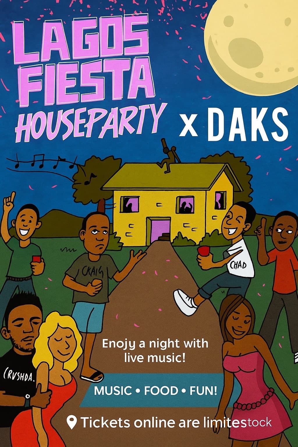 LAGOS FIESTA X DAKS