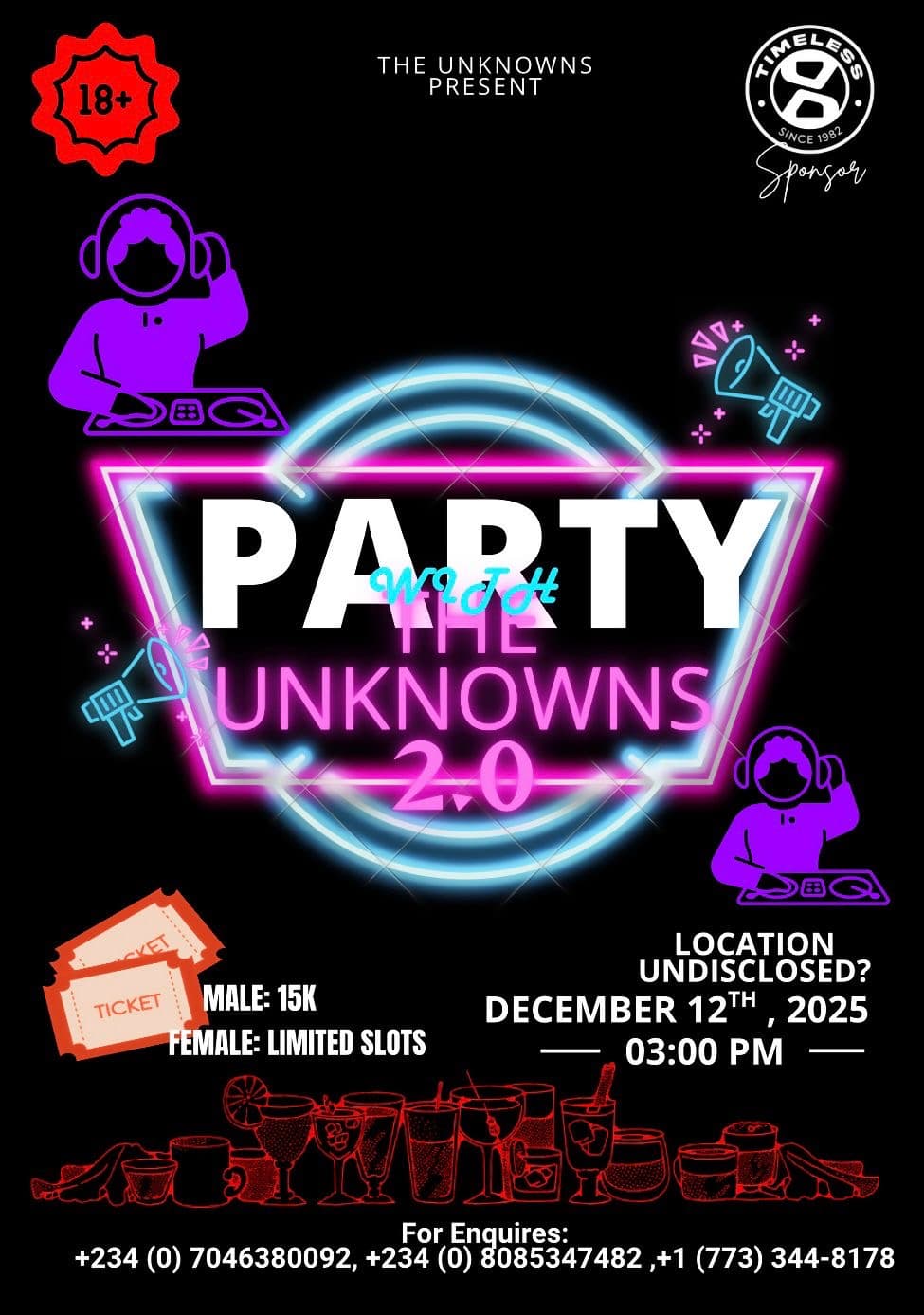 PARTY WITH THE UNKNOWN 2.0