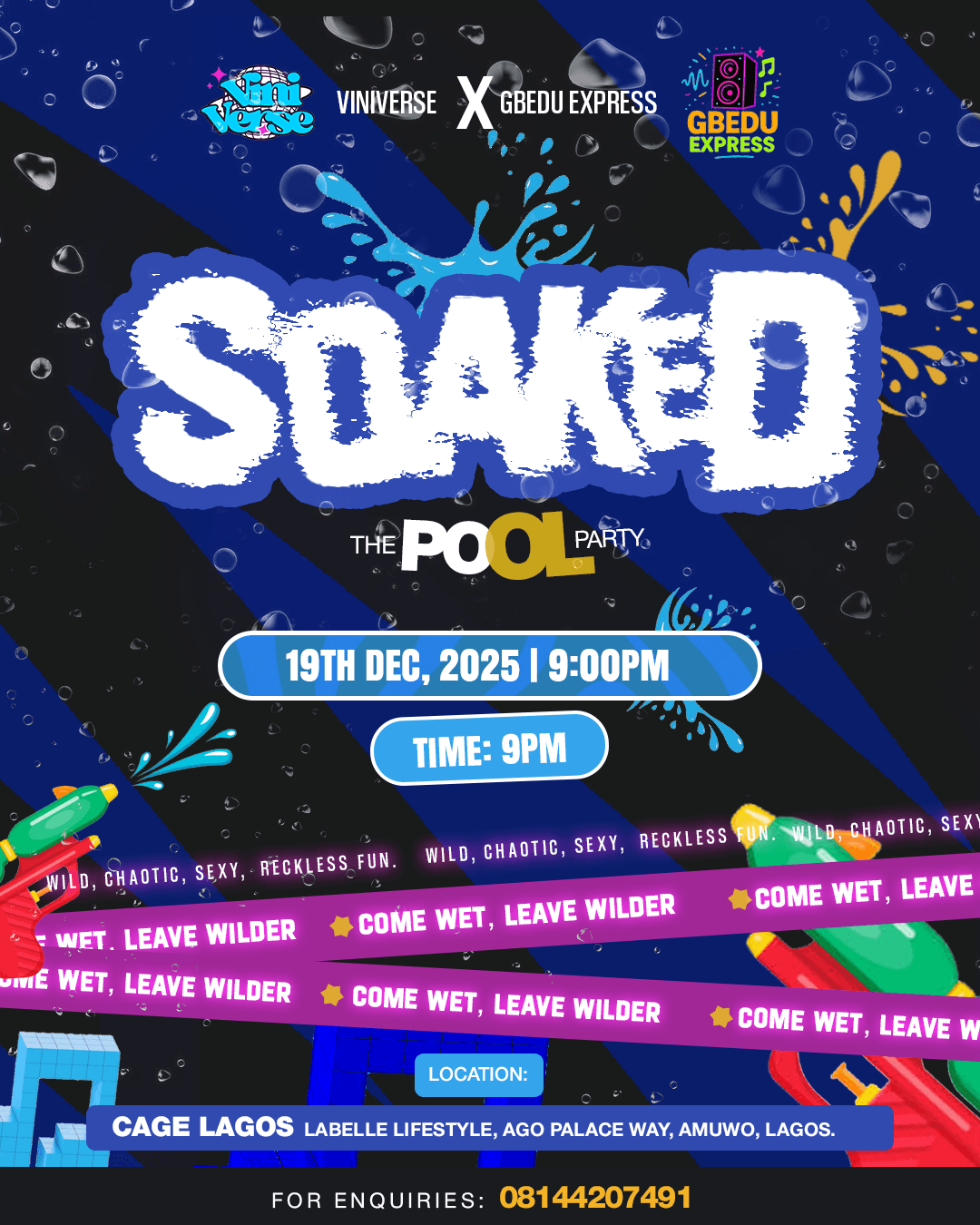 SOAKED: THE POOL PARTY