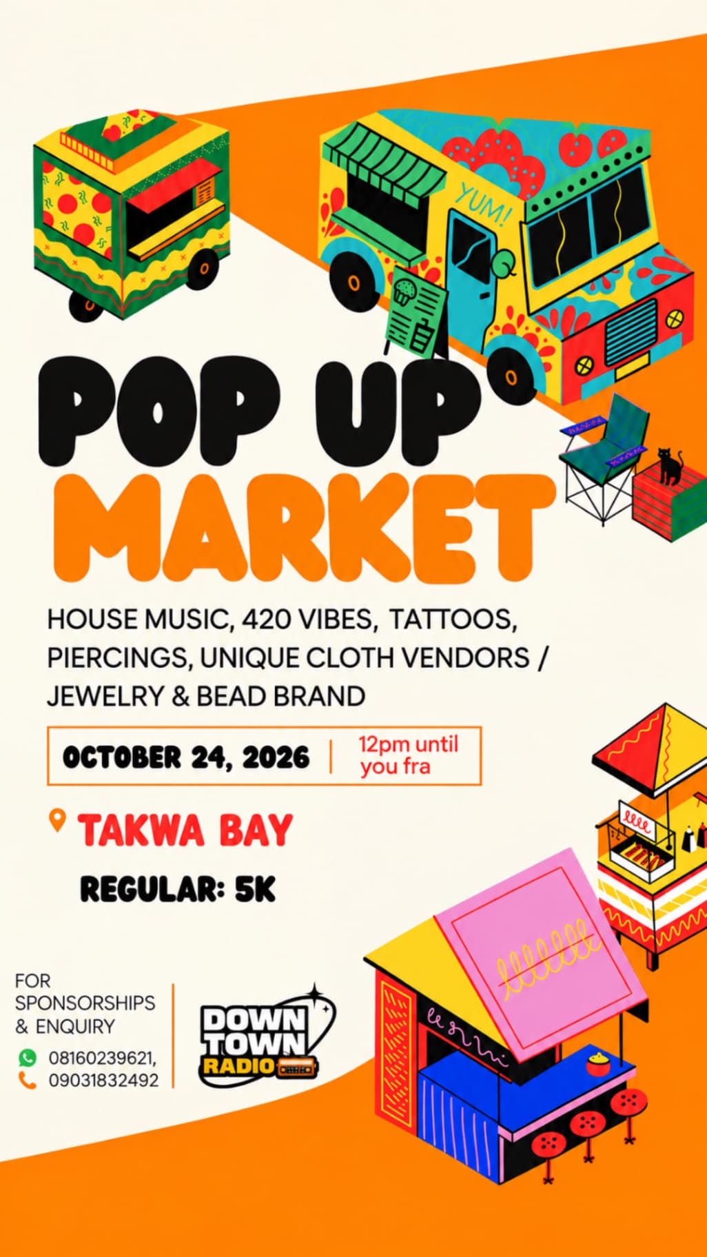 Pop up market