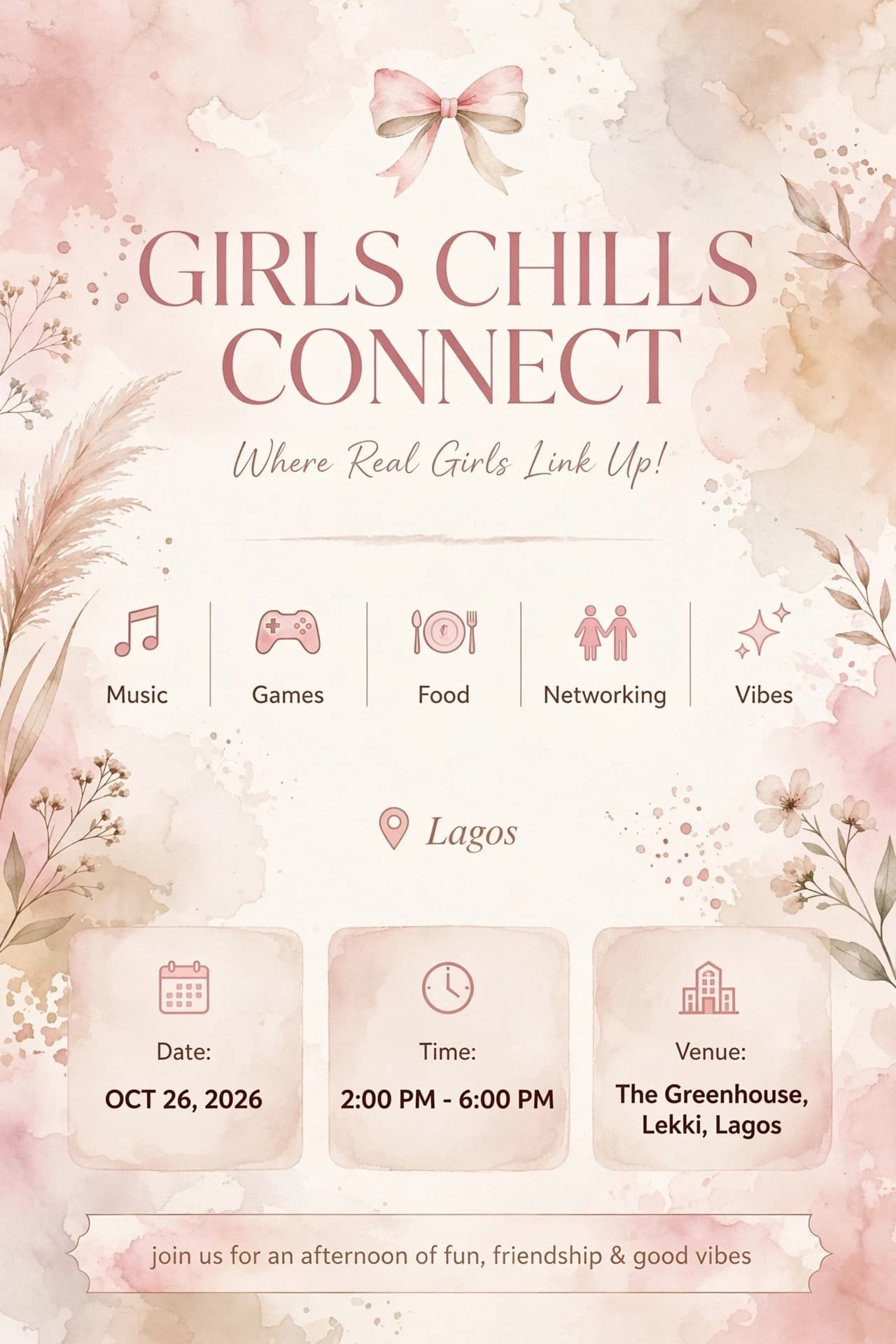 Girls chill connect 2026