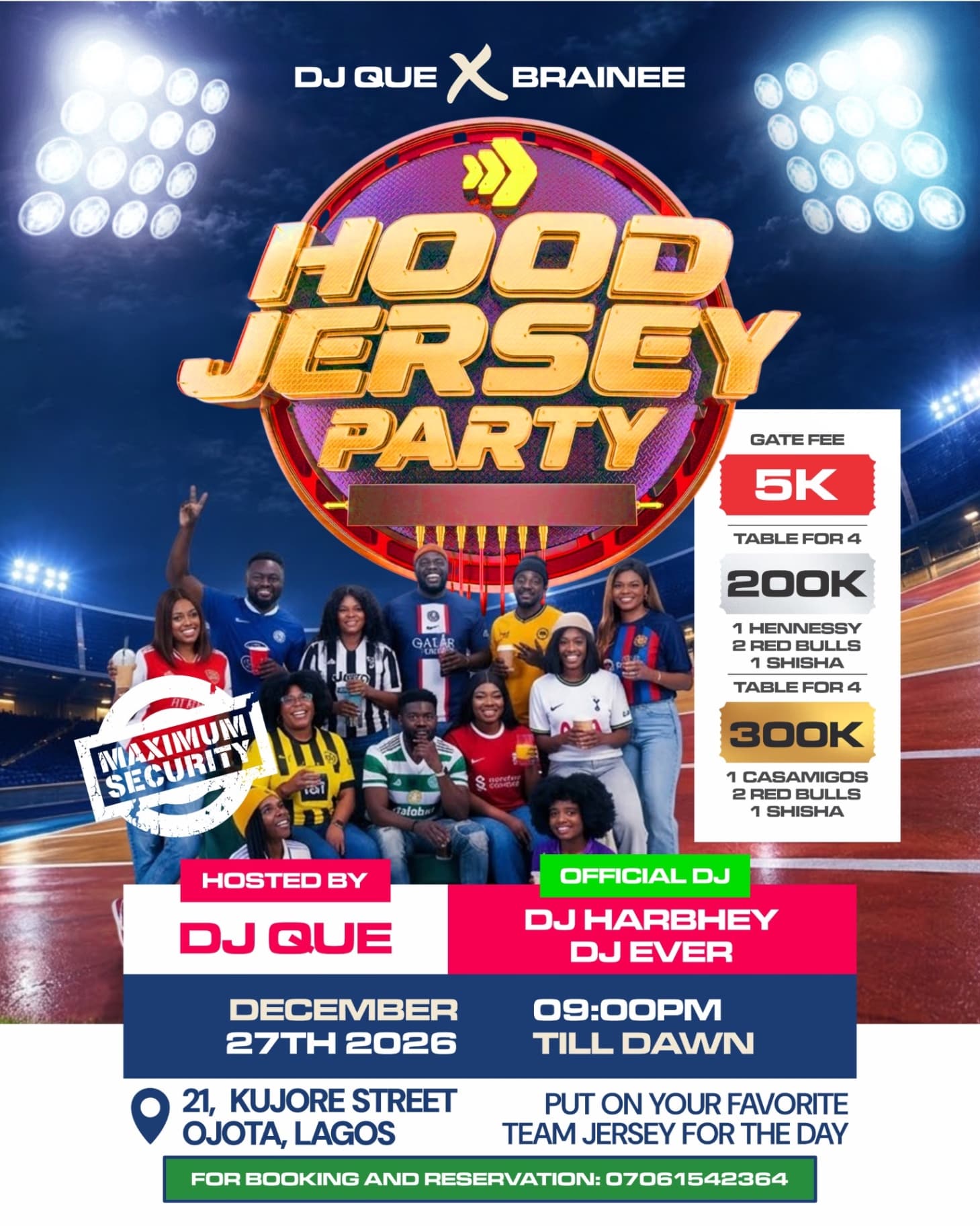 Hood Jersey Party