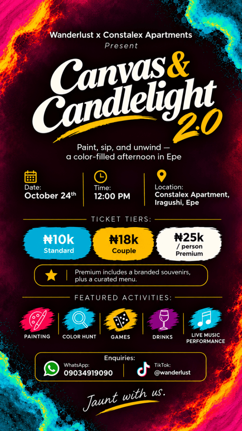 Canvas& Candlelight 2.0