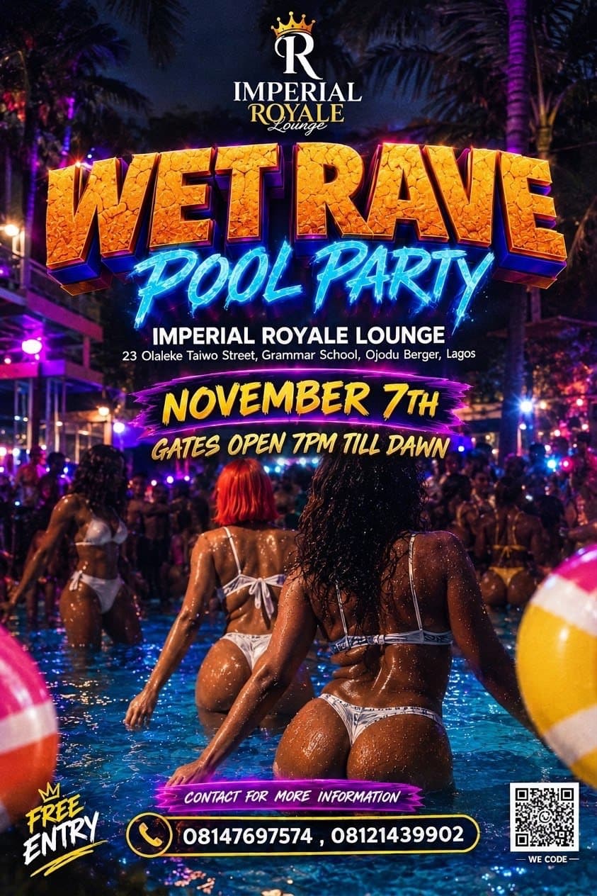 Wet Rave Pool party