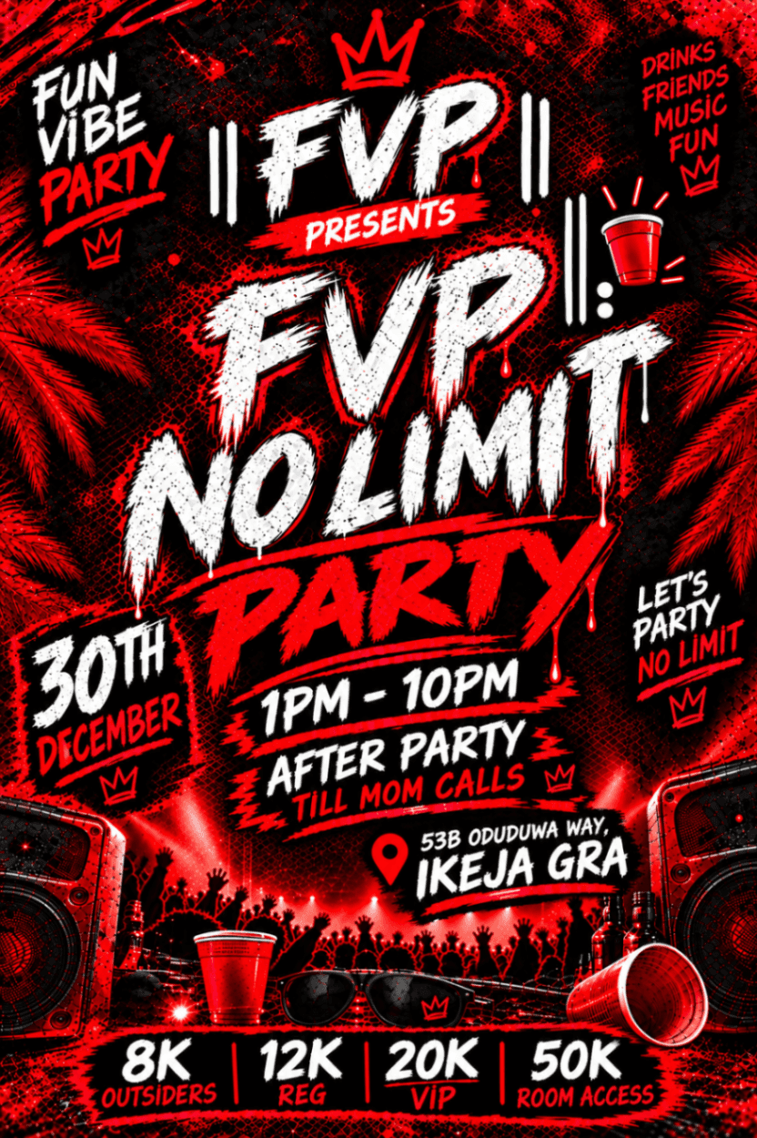 FVP: NO LIMIT PARTY 1.0..